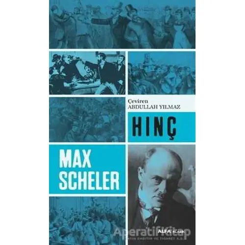 Hınç - Max Scheler - Alfa Yayınları