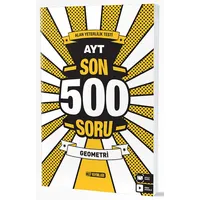 Hız Yayınları AYT Geometri Son 500 Soru