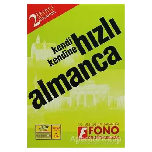 Hızlı Almanca 2. Basamak (2Kitap + 3 CD) - Holger Knudsen - Fono Yayınları