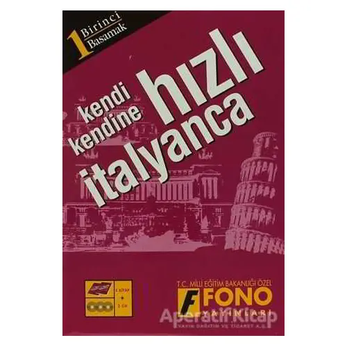 Hızlı İtalyanca 1. Basamak (2 kitap + 3 CD) - Kolektif - Fono Yayınları