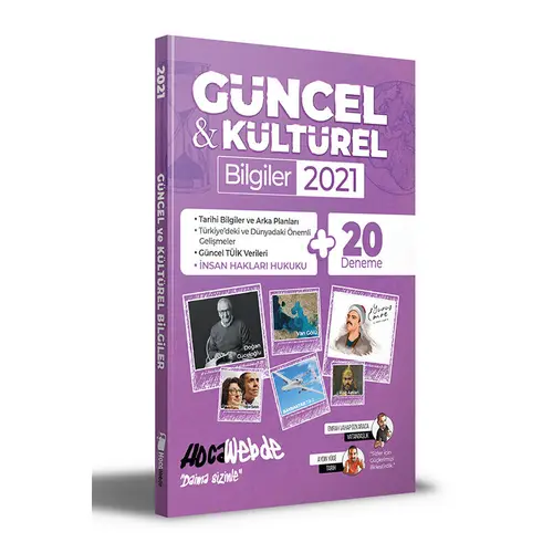 Hocawebde 2021 Güncel ve Kültürel Bilgiler - 20 Deneme İlaveli