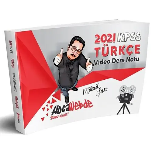 HocaWebde 2021 KPSS Türkçe Video Ders Notu