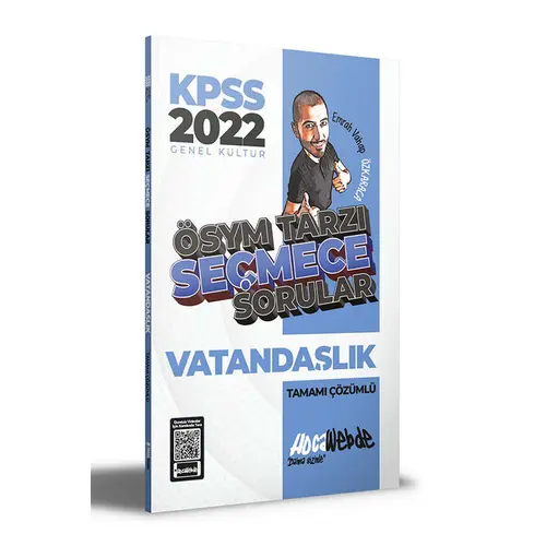 HocaWebde 2022 KPSS Vatandaşlık ÖSYM Tarzı Seçmece Sorular Tamamı Çözümlü Soru Bankası