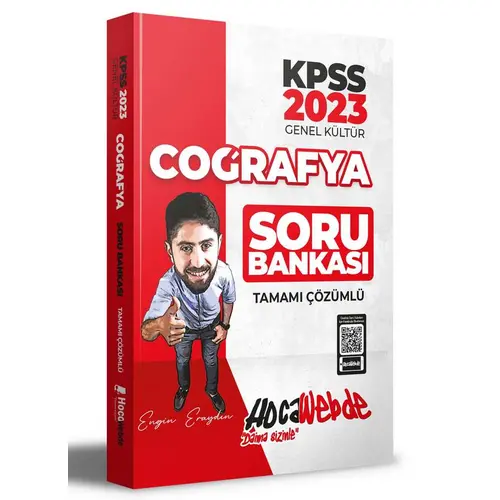 HocaWebde 2023 KPSS Coğrafya Tamamı Çözümlü Soru Bankası