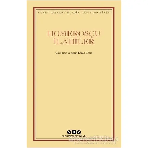 Homerosçu İlahiler - Kolektif - Yapı Kredi Yayınları