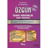 Özgün İdari Hakimlik Soru Bankası - Umut Hakan Erdem - Temsil Kitap