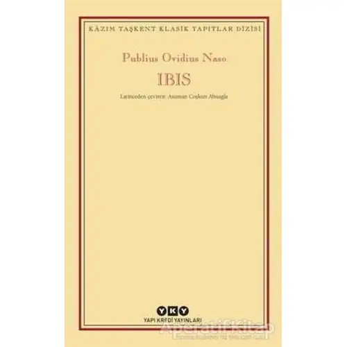 Ibis - Publius Ovidius Naso - Yapı Kredi Yayınları