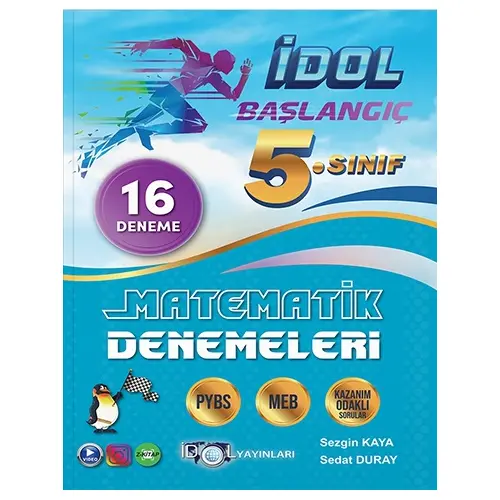 İdol 5. Sınıf Başlangıç Matematik 16 Deneme