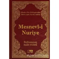 Mesnevi-i Nuriye Ciltli (Çanta Boy) - Bediüzzaman Said-i Nursi - Söz Basım Yayın