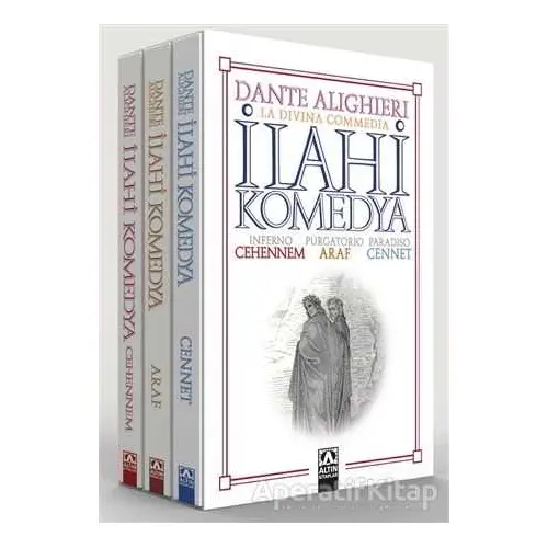 İlahi Komedya 3’lü Set - Özel Kutulu - Dante Alighieri - Altın Kitaplar