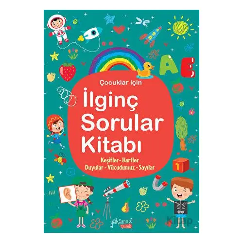 İlginç Sorular Kitabı - Turkuaz - Kolektif - Yakamoz Yayınevi