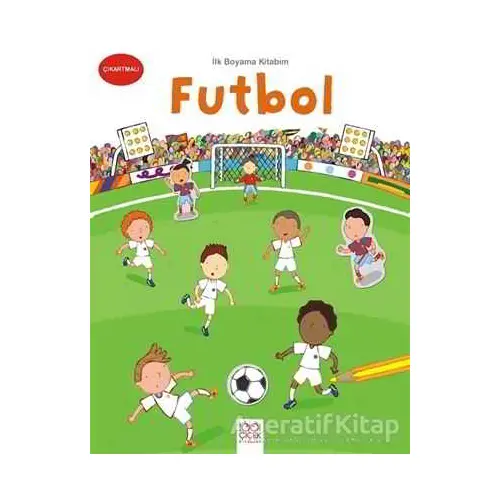 İlk Boyama Kitabım - Futbol - Kolektif - 1001 Çiçek Kitaplar