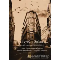 Beyoğlu Sırları - Epameinondas Kyriakidis - İstos Yayıncılık