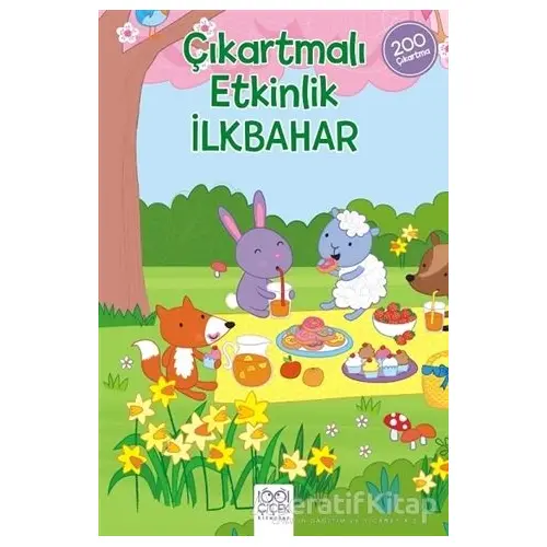 İlkbahar - Çıkartmalı Etkinlik - Samanta Meredith - 1001 Çiçek Kitaplar