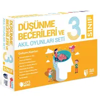 3.Sınıf Düşünme Becerileri ve Akıl Oyunları Seti - Teas Press