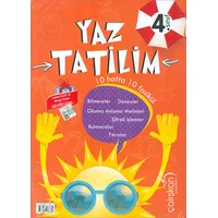 4.Sınıf Yaz Tatil Kitabım Çalışkan Yayınları