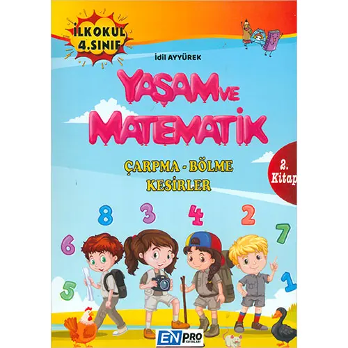 İlkokul 4.Sınıf Matematik 2.Kitap Çarpma Bölme Kesirler