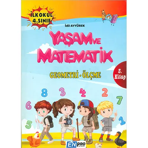 İlkokul 4.Sınıf Matematik 3.Kitap Geometri - Ölçme