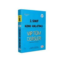 2. Sınıf VIP Tüm Dersler Konu Anlatımlı Mavi Kitap Editör Yayınevi