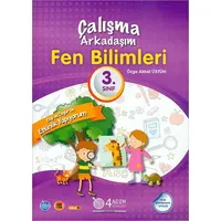 3. Sınıf Fen Bilimleri Çalışma Arkadaşım - Kolektif - 4 Adım Yayınları