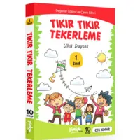 1. Sınıf Tıkır Tıkır Tekerleme (10 Kitap Takım) - Ülkü Duysak - Pinokyo Yayınları