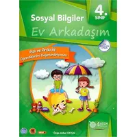 4. Sınıf Sosyal Bilgiler - Ev Arkadaşım - Özge Akbal Üstün - 4 Adım Yayınları