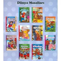 Dünya Masalları Seti - 10 Kitap Takım Büyük Boy - Kolektif - Ema Çocuk