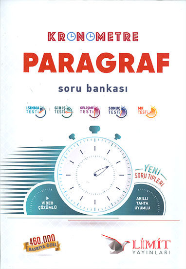 kronometre paragraf soru bankasi limit yayinlari