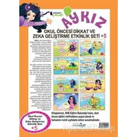 Aykız Okul Öncesi Dikkat ve Zeka Geliştirme Etkinlik Seti +5 (8 Kitap Takım)