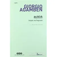 Açıklık - Giorgio Agamben - Yapı Kredi Yayınları
