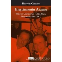 Eleştirmenin Arzusu - Hüseyin Cöntürk - Yapı Kredi Yayınları