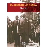 M. Abdülhalik Renda - Hatırat - Sabri Sayarı - Yapı Kredi Yayınları