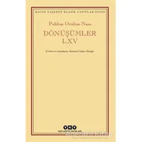 Dönüşümler 1-15 - Publius Ovidius Naso - Yapı Kredi Yayınları