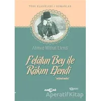 Felatun Bey ile Rakım Efendi - Ahmet Mithat - Akçağ Yayınları
