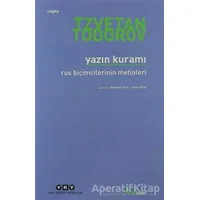 Yazın Kuramı - Tzvetan Todorov - Yapı Kredi Yayınları