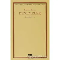 Denemeler - Francis Bacon - Yapı Kredi Yayınları