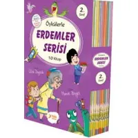 2. Sınıflar İçin Öykülerle Erdemler Serisi (10 Kitap Takım) - Kolektif - Yuva Yayınları