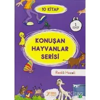 1. Sınıf Konuşan Hayvanlar Serisi (HECELİ) (10 Kitap Takım) - Müzehher Özgün - Yuva Yayınları