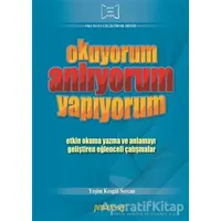 Okuyorum Anlıyorum Yapıyorum - Yeşim Kesgül Sercan - Pencere Sağlık Eğitim Yayınları