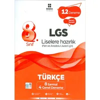 8.Sınıf LGS Türkçe 12 Deneme Başka Yayıncılık