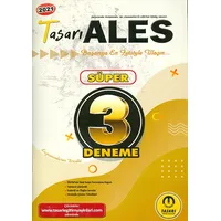 2021 ALES Süper 3 Deneme - Kolektif - Tasarı Eğitim Yayınları