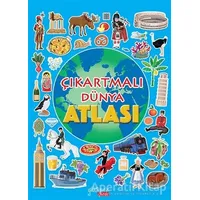 Çıkartmalı Dünya Atlası - İlaria Barsotti - Yakamoz Yayınevi