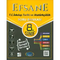 Efsane 2021 8.Sınıf T.C. İnkılap Tarihi ve Atatürkçülük Soru Bankası