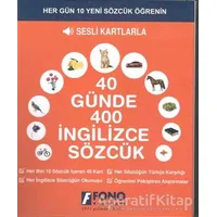 40 Günde 400 İngilizce Sözcük - Sesli Kartlarla - Kolektif - Fono Yayınları