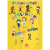 Meslekleri Öğreniyorum Boyama Kitabı - Emine Yıldızgil - Parana Yayınları