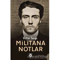 Militana Notlar - Victor Serge - Dorlion Yayınları