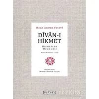 Divan-ı Hikmet - Ahmed Yesevi - Ketebe Yayınları