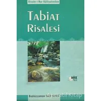 Tabiat Risalesi Cep boy - Bediüzzaman Said-i Nursi - Söz Basım Yayın
