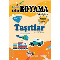 Renkli Kalem Boyama / Taşıtlar - Türkan Ada Kömürcü - Yağmur Çocuk