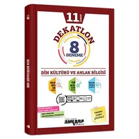 11. Sınıf Din Kültürü ve Ahlak Bilgisi Dekatlon 8 Deneme Ankara Yayıncılık